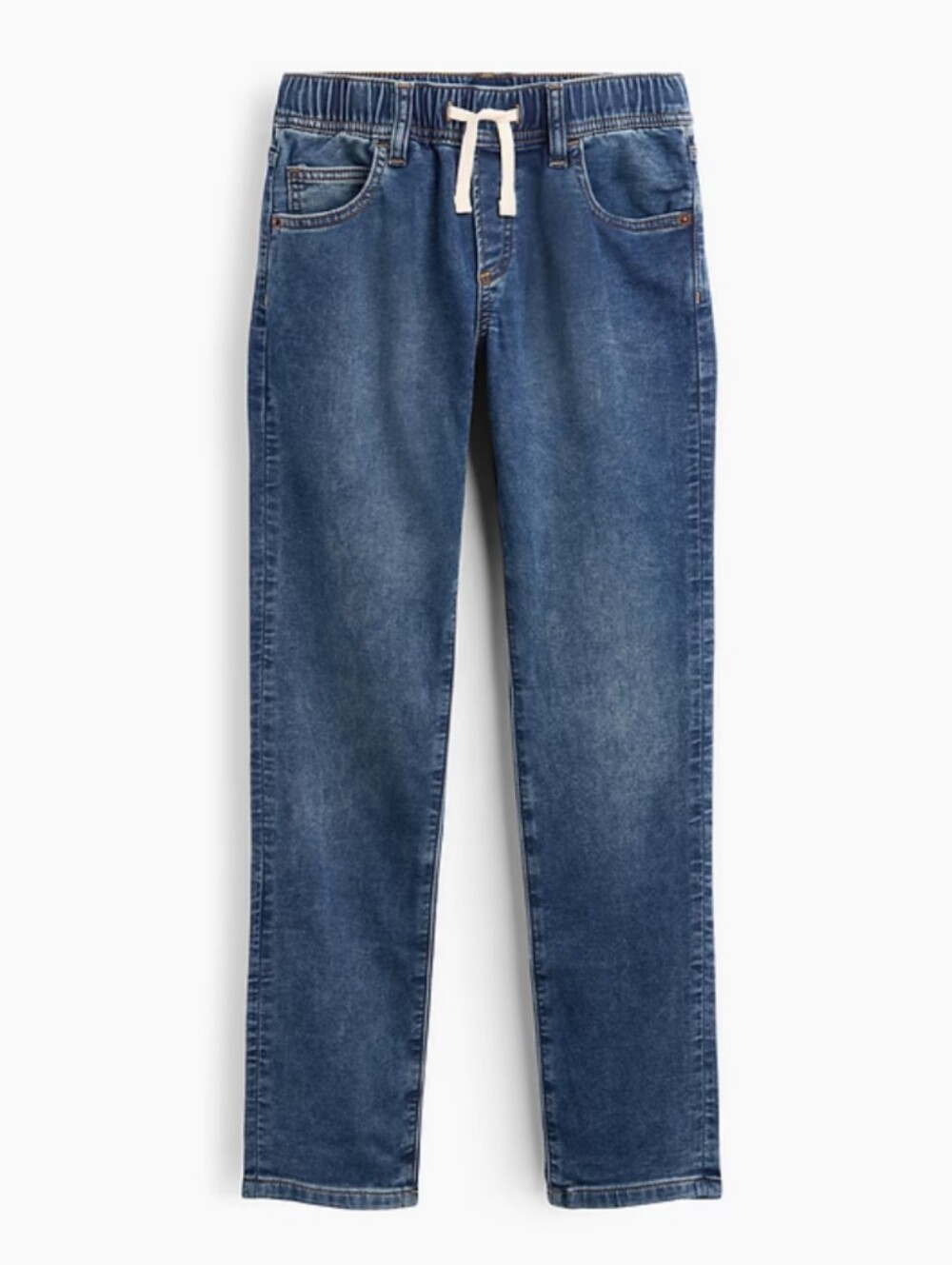 2 Pairs Of GAP Denim Boys Pull On Stretch Slim. Jeans XS 4-5 Years